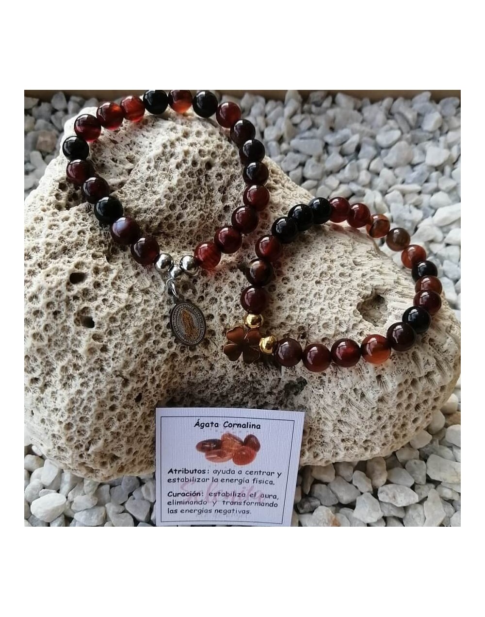 Pulsera de piedra natural