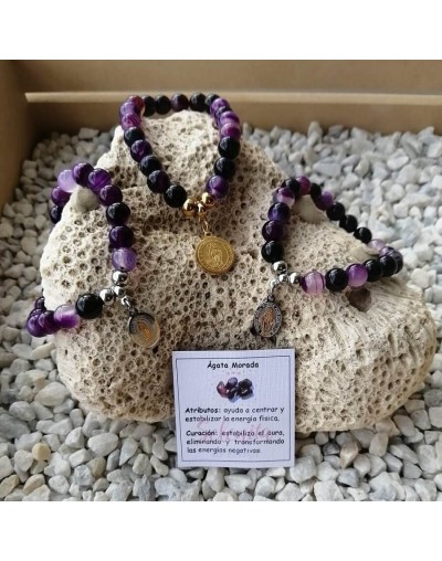 Pulsera de piedra natural