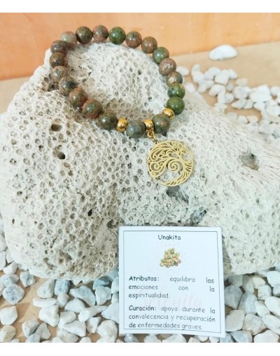 Pulsera de piedra natural