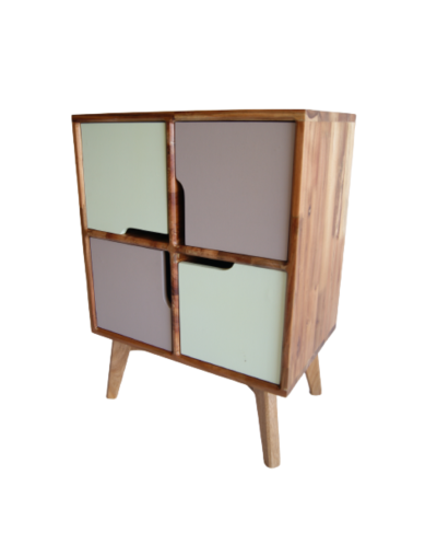 Mueble auxiliar 4p  legno colombia