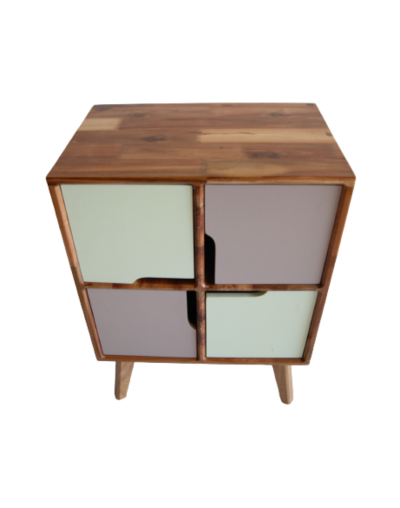 Mueble auxiliar 4p  legno colombia
