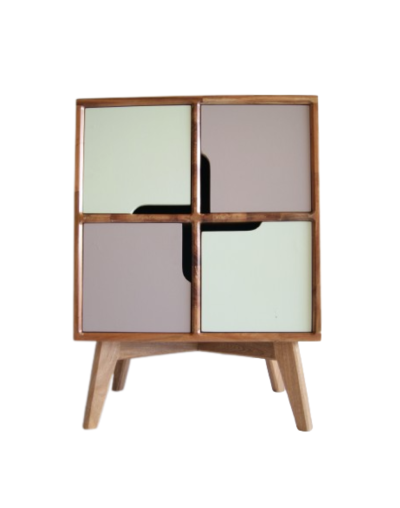 Mueble auxiliar 4p  legno colombia