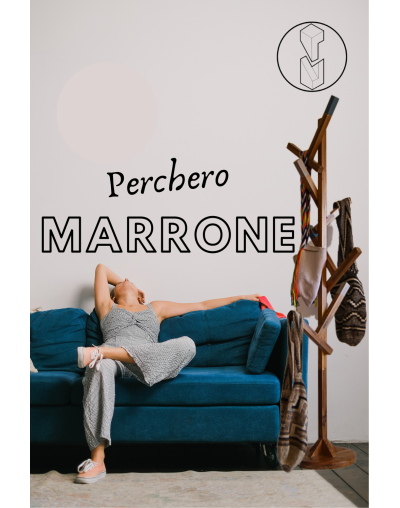 Perchero Marrone Legno Colombia