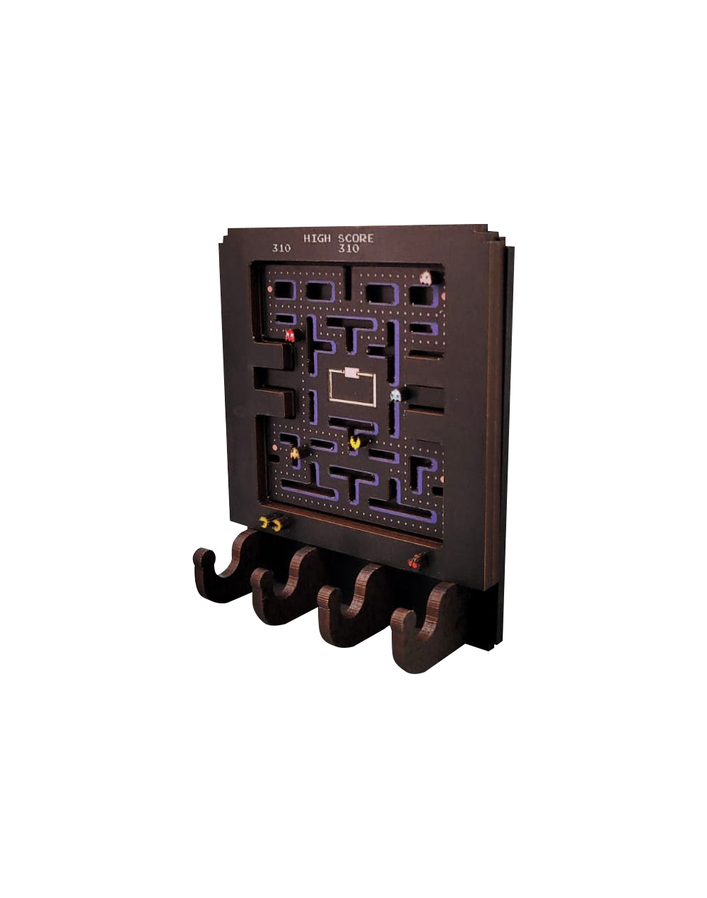 Cuelga llaves / Porta Llaves 3D Pac man