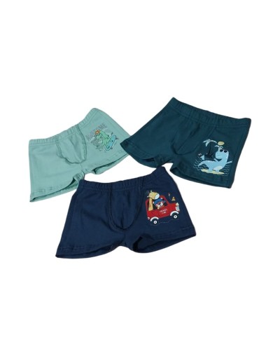 Boxer Niño Pack X3