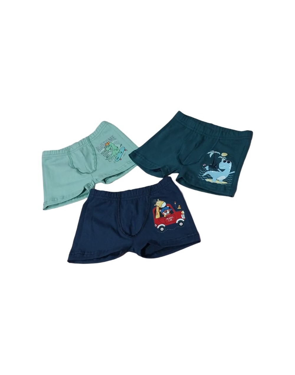 Boxer Niño Pack X3