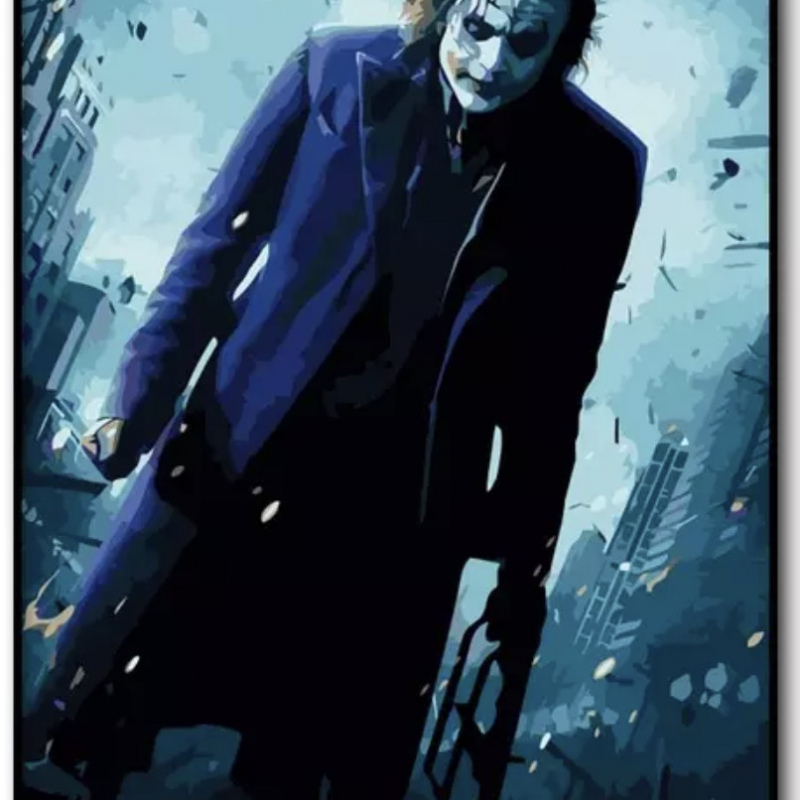 Joker  pintar por números 