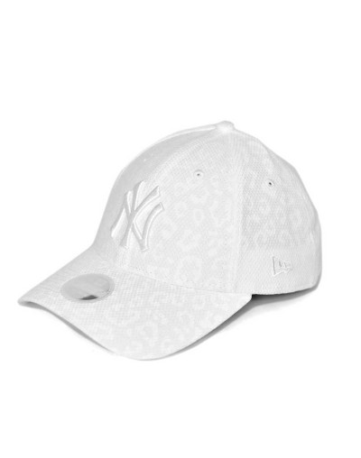 New York Yankees Leopard Woman  Animal Print 940 All White