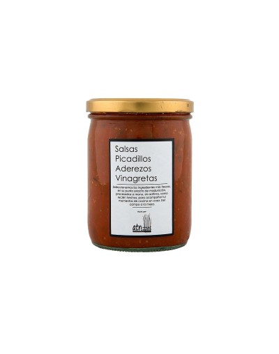 Salsa de tomates frescos con hierbas