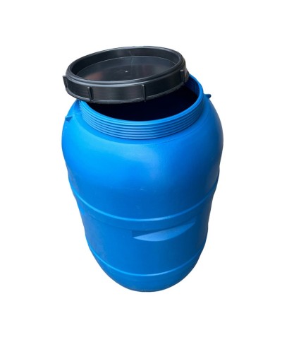 Caneca Plástica de 55 Galones Tapa rosca