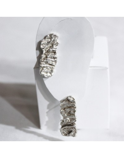 Aretes Viento entre Hojas - Colección Huená