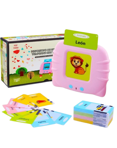 Tarjeta didáctica de aprendizaje estimulación temprana