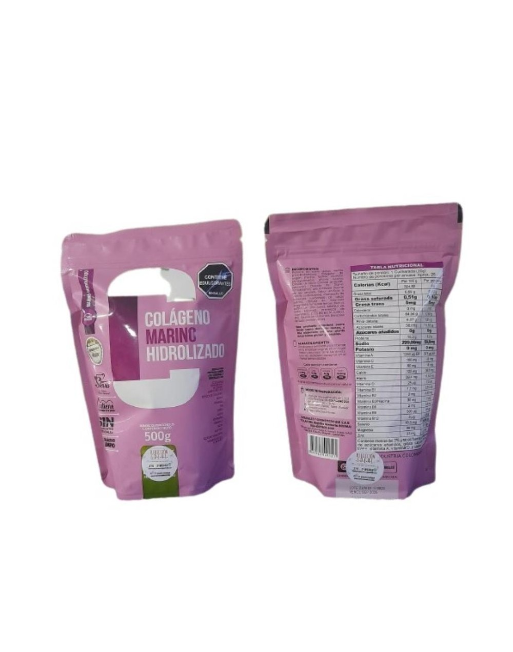 Colágeno marino hidrolizado con resveratrol x 1.000g