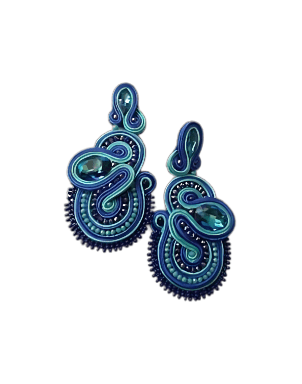 Aretes Azules Océano