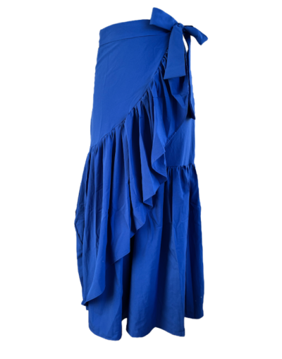Falda Larga Bolero Adhara Azul