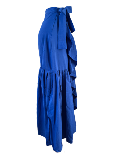 Falda Larga Bolero Adhara Azul