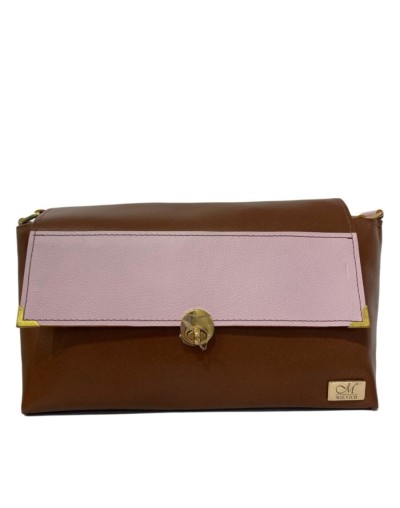 Bolso Hobo Café Rosado