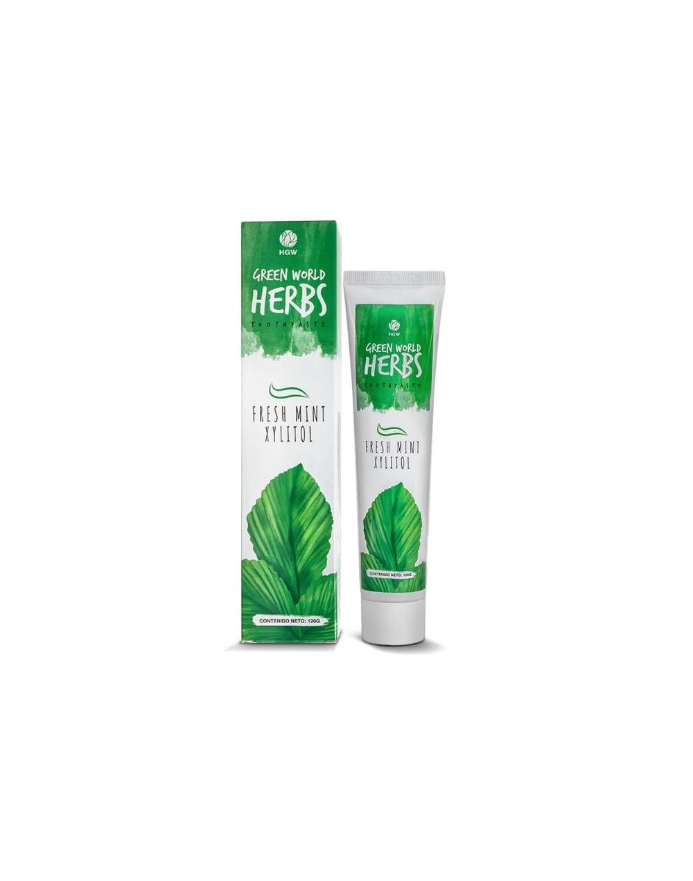 Crema dental Herbs sin flúor