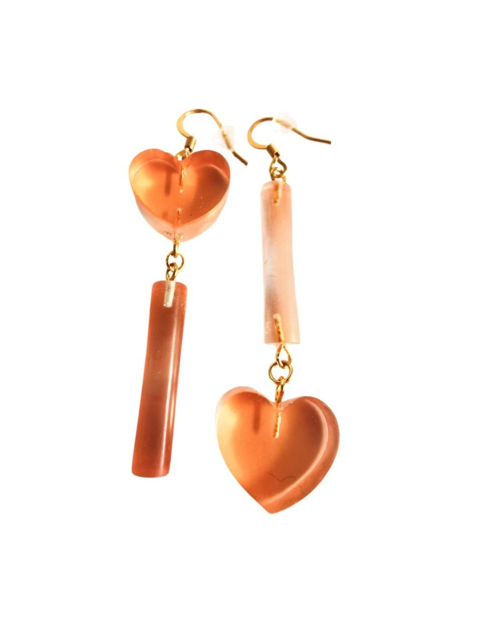 Aretes corazón 