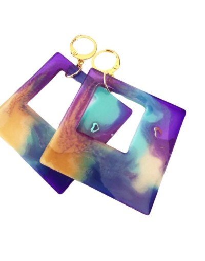Aretes rombo