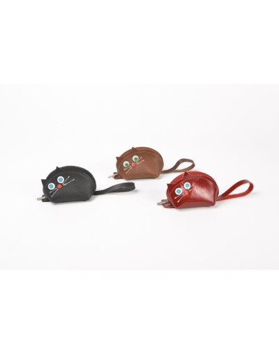Monedero Animado diseño Gato, Arte y Sostenibilidad 