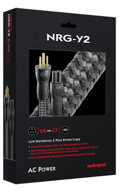 Audioquest NRG-Y2 Cable de poder de 2 polos (2m)