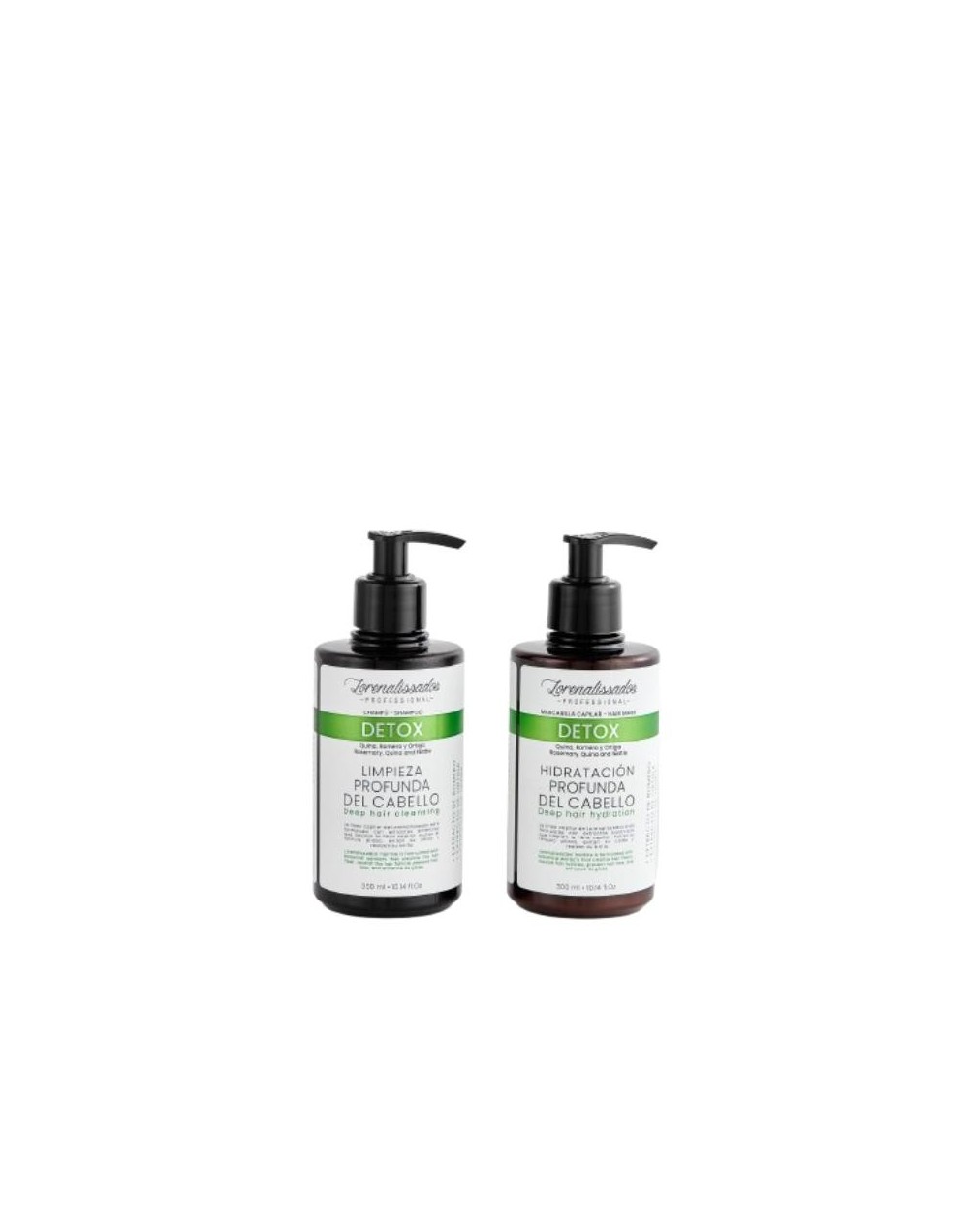Línea detox Shampoo*Mascarilla