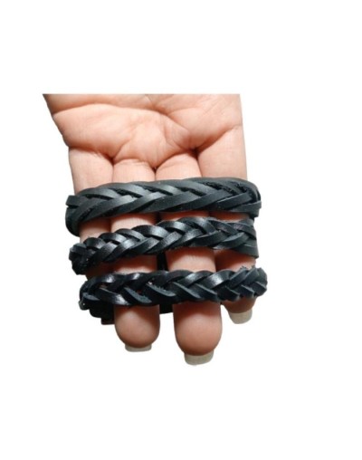 Pulsera de Cuero Trenzado - Elegancia y Sostenibilidad