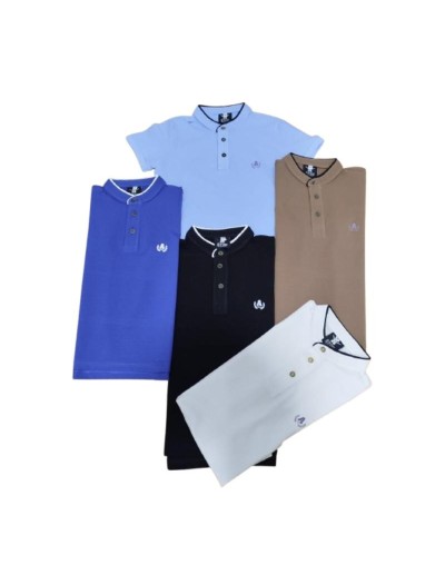Polo militar seda fria para hombre tallas s a la XL