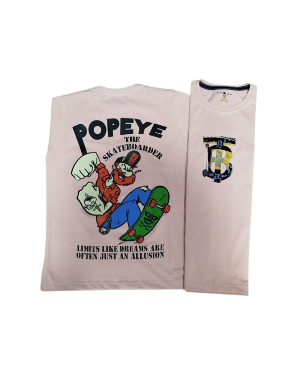 Camiseta talla-shirt niño seda fria tallas de la 4 a la 16