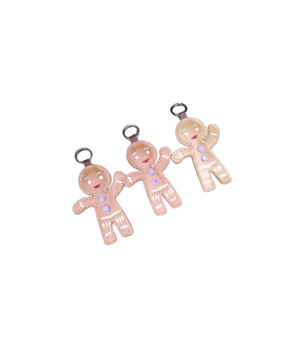Llavero de Cuero Galleta de Jengibre: Sostenibilidad y Encanto en un Solo Accesorio