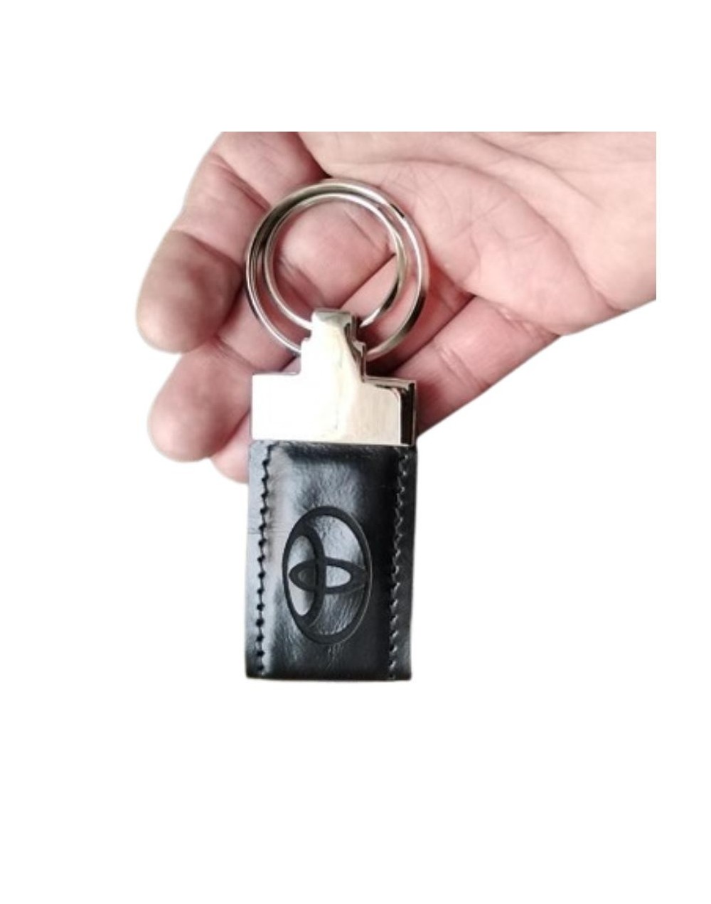 Llavero de Cuero Doble Argolla: Personalización y Sostenibilidad en un Solo Accesorio