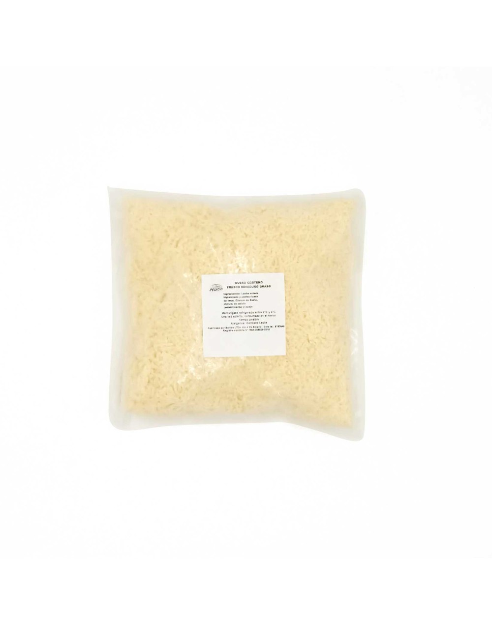 Queso Costeño Rallado Del Hato x 1000g