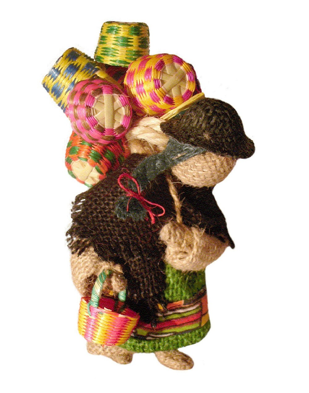 Vendedora de canastos