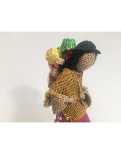 Vendedora de canastos