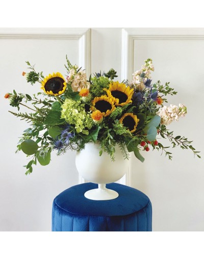 Sunflower Blooming flores