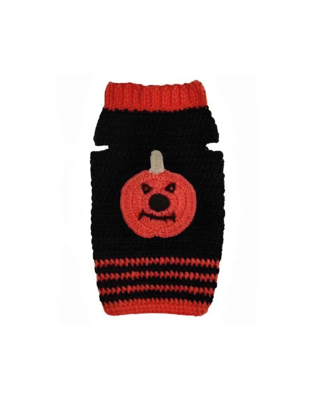Saco halloween talla xs con calabaza para perros