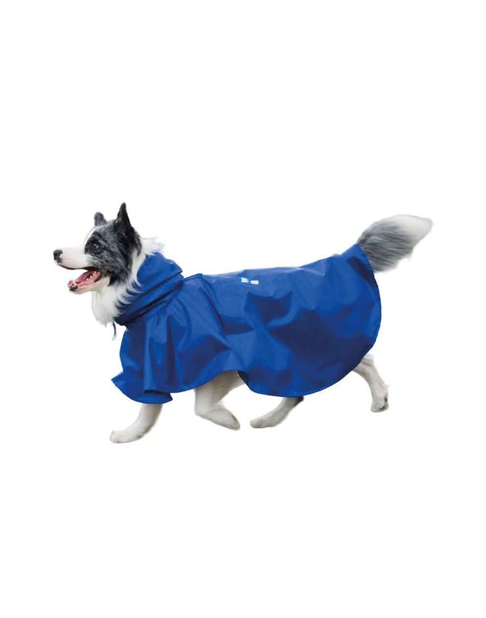 Impermeable para perro-azul rey