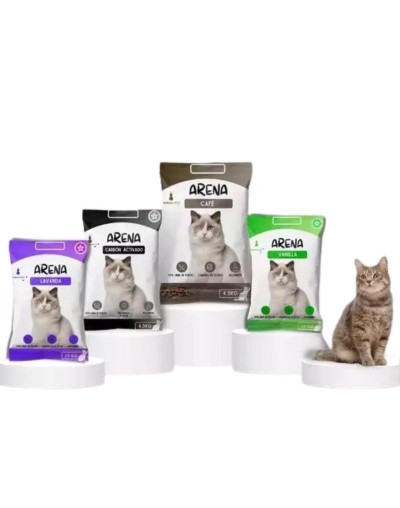 Arena para gatos Calabaza 25 kg