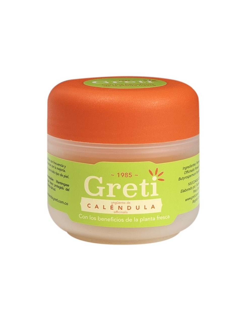Ungüento concentrado de caléndula 45 g - greti