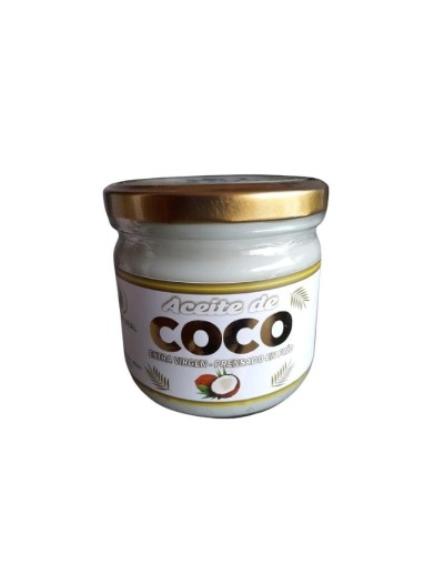 Aceite de coco extravirgen, orgánico, prensado en frío
