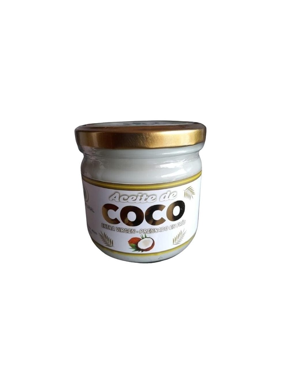 Aceite de coco extravirgen, orgánico, prensado en frío