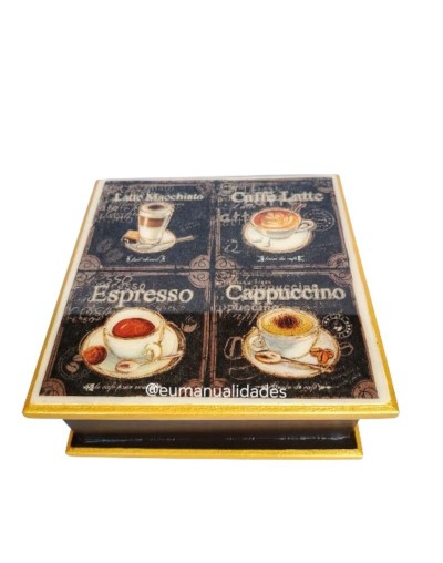 Servilletero tazas de café