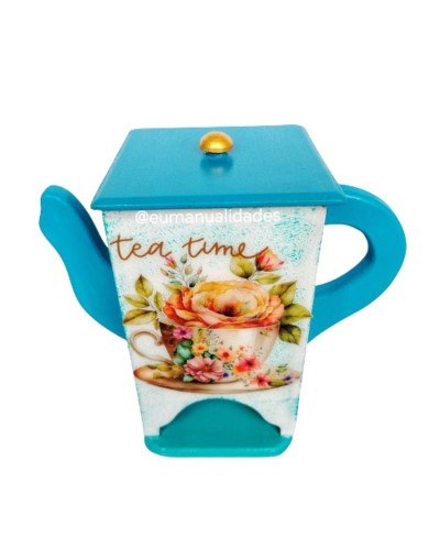 Dispensador tea time azul