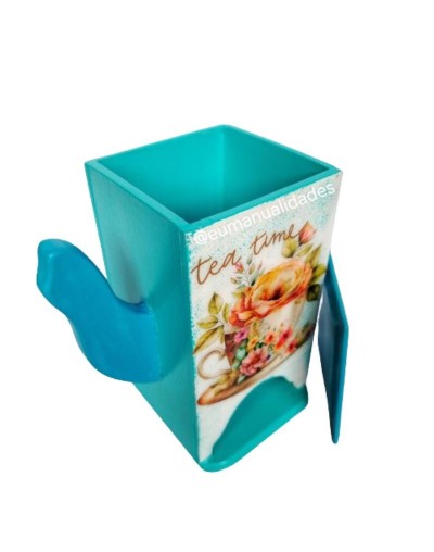 Dispensador tea time azul