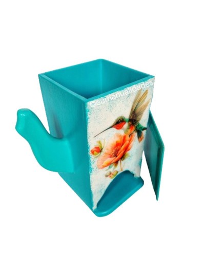 Dispensador colibrí azul