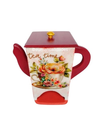 Dispensador tea time coralina