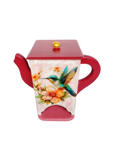 Dispensador colibrí rosa