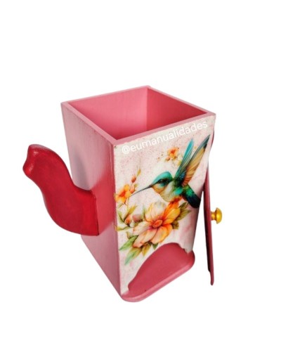 Dispensador colibrí rosa