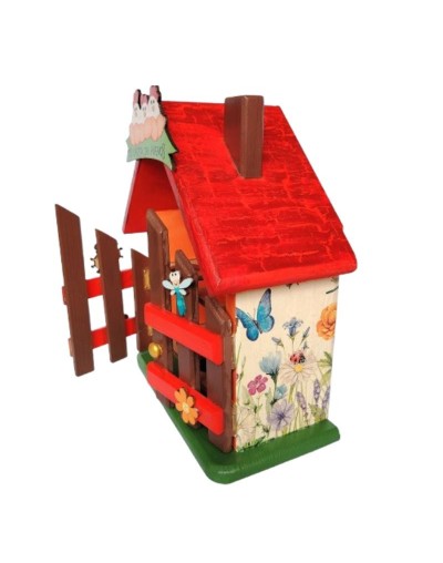 Casita de huevos gallinas